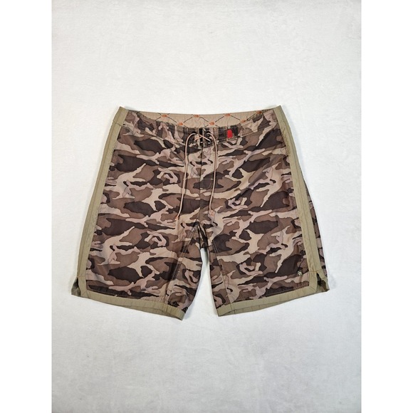 The‎ North Face Classic V RipStop Camo Hybrid Board Shorts Swim Trunks Men's 40 - Picture 1 of 11
